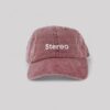 STEREO CAP BURGUNDY